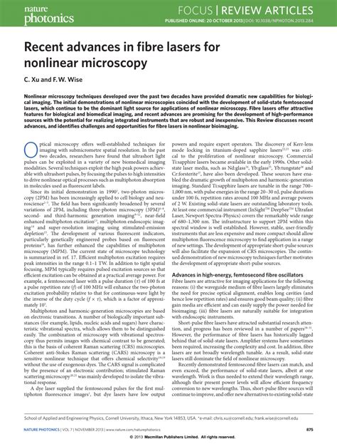 closer n 937 ddl|Recent advances in fibre lasers for nonlinear microscopy.